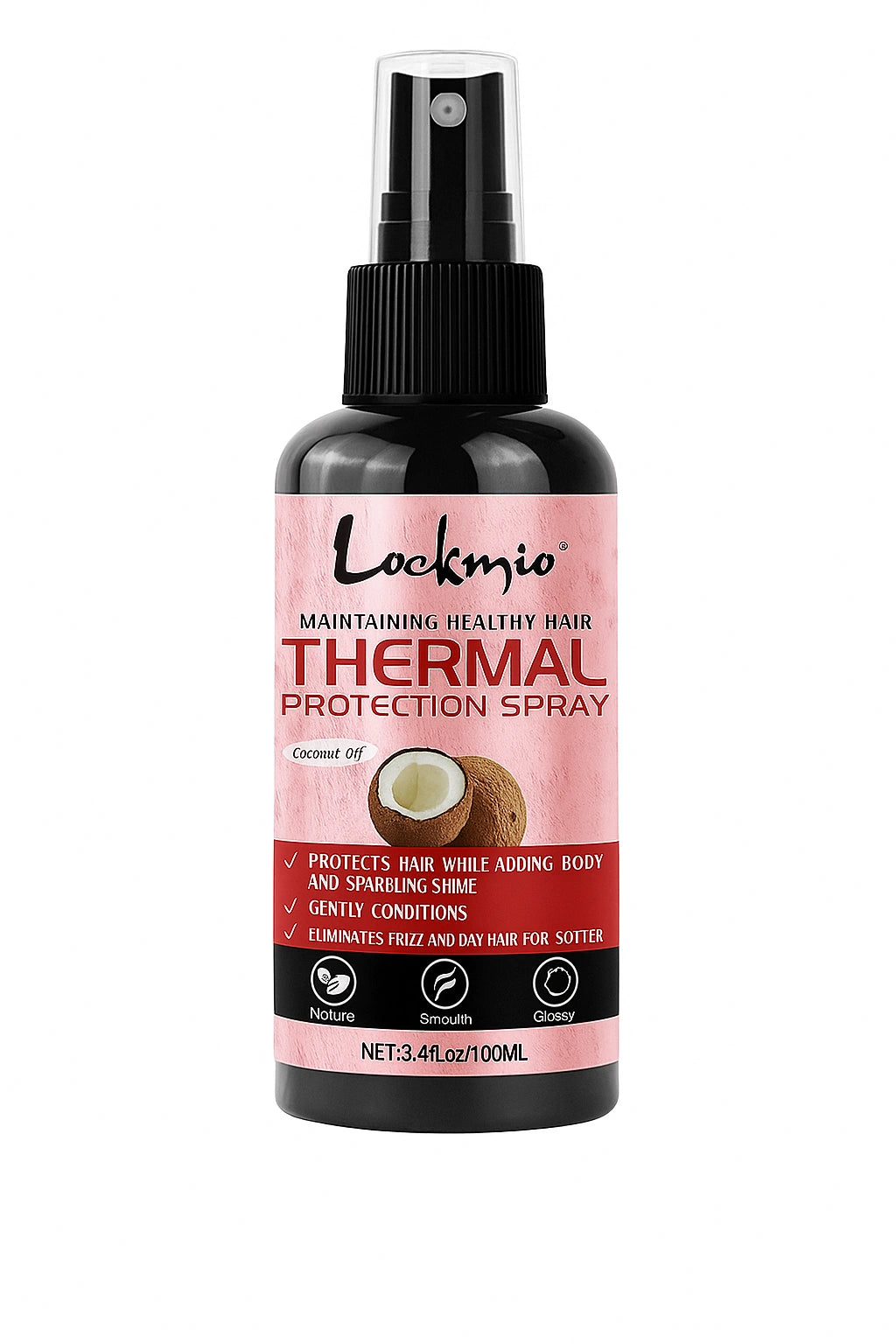 Heat Protectant Spray – Coconut Oil Shine & Repair