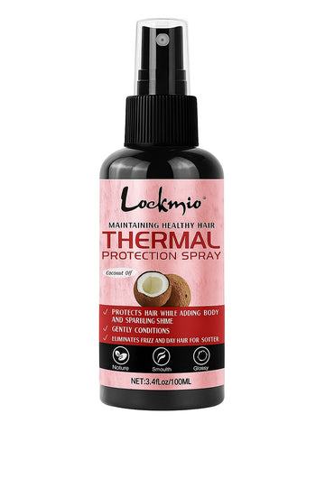 Heat Protectant Spray – Coconut Oil Shine & Repair
