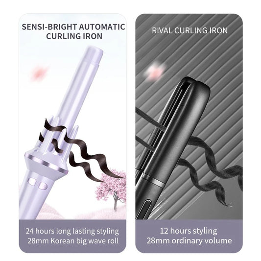 Automatic Hair Curler  – Fast Heating Ceramic Curling Wand | Frizz-Free, Long-Lasting Curls in Minutes!